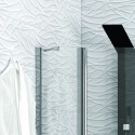 Box doccia 80x80 a doppio battente altezza 190 cm | KPX1000 kamalu - 4