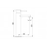 Miscelatore lavabo alto modello Orian-LA kamalu - 9
