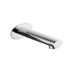 Getto vasca installazione a parete in ottone cromato | Orian kamalu - 1
