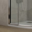 box doccia semicircolare 90x90x180cm
