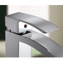 Miscelatore per lavabo design curvo finitura cromata | Lison-L kamalu - 2