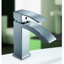 Miscelatore per lavabo design curvo finitura cromata | Lison-L kamalu - 6