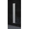 Termoarredo radiatore bagno con elementi piatti modello Kam-370 kamalubagno