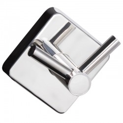Appendino doppio gancio in acciaio inox finitura lucida | CLODE-C kamalu - 1