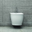 Sanitari bagno Sospesi ceramica con sedile soft-close Genta-100