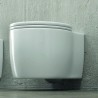 WC sospeso in ceramica sistema Soft-close Alizee-S90 kamalu - 1