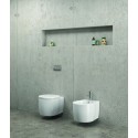 Sanitari bagno sospesi copriwater soft-close modello Alizee-S
