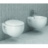 WC sospeso design moderno copriwater soft-close linea Elis