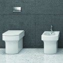 WC filomuro con sedile Termoindurente e soft-close Linea Alix