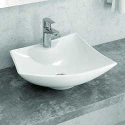Lavabo a bacinella moderno Litos-149 kamalubagno