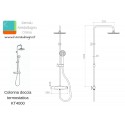 Colonna doccia con miscelatore termostatico KT4500 kamalu - 5