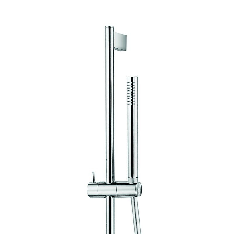 Set miscelatore termostatico e saliscendi modello F500 kamalu - 2