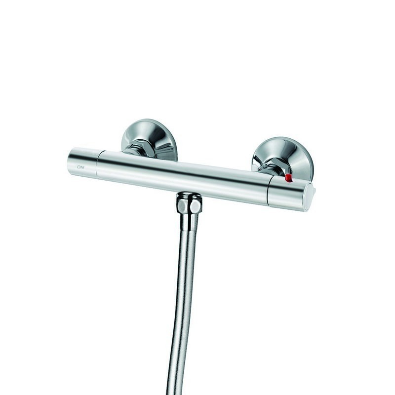 Set miscelatore termostatico e saliscendi modello F500 kamalu - 3