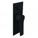 Miscelatore doccia con deviatore a incasso colore nero | KAM-KANDA NERO kamalu - 1