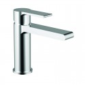 Miscelatore lavabo design minimale con finitura cromata | ELE-180L kamalu - 2
