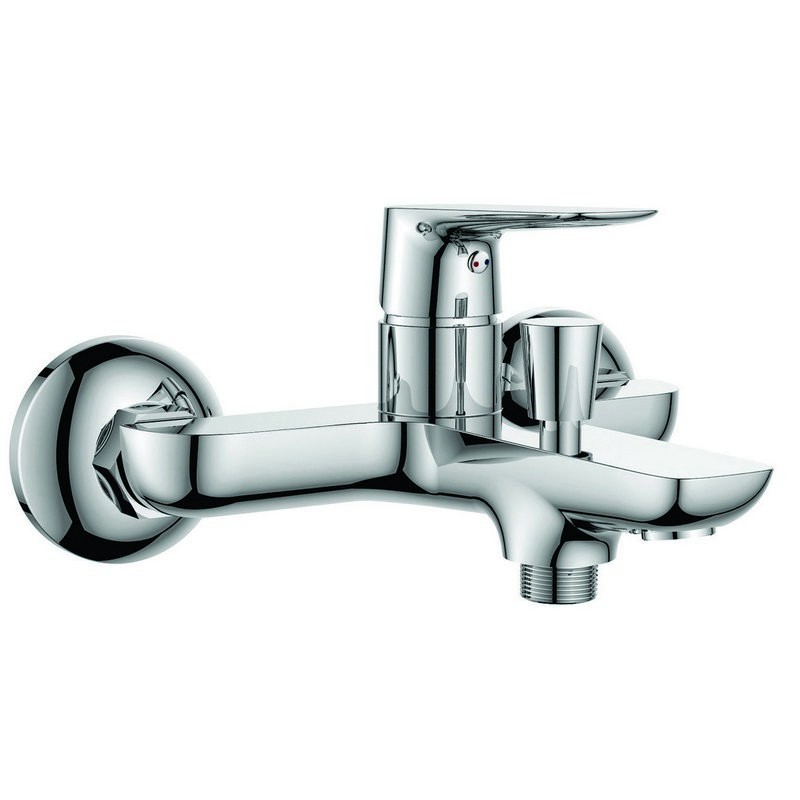 Miscelatore per vasca bagno in ottone modello Ekos-170V kamalu - 2