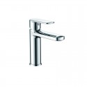 Rubinetto lavabo monocomando in ottone cromato | Lara-910L kamalu - 2