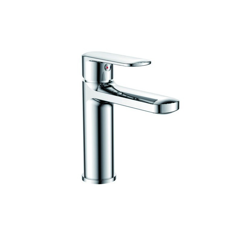 Rubinetto lavabo monocomando in ottone cromato | Lara-910L kamalu - 2