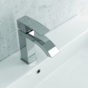 Miscelatore per lavabo design curvo finitura cromata | Lison-L kamalu - 7