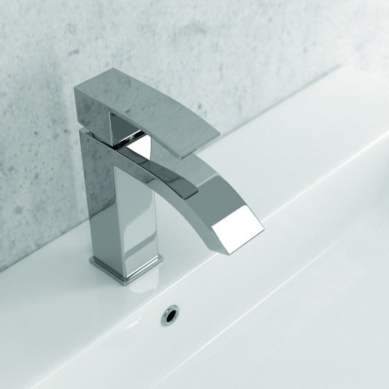 Miscelatore per lavabo design curvo finitura cromata | Lison-L kamalu - 7