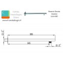 Braccio doccia a parete 35cm modello Lison-BD kamalu - 2