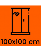 Box doccia 100x100 - Cristallo temperato | Scegli il modello su Kamalu