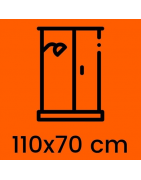 Box Doccia 110x70 cm - Scorrevole o Battente | Kamalu