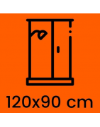 Box Doccia 90x120 cm | Scorrevole, Battente, Completo | Kamalu