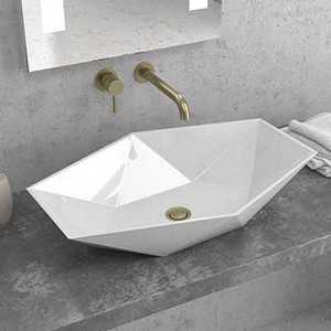 Lavabo Appoggio Esagonale