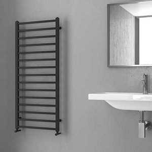 Termoarredo nero opaco 1000x500